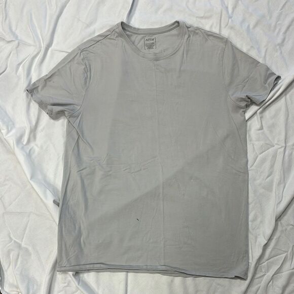 Apt. 9 Gray Short Sleeve Tee - Picture 1 of 3